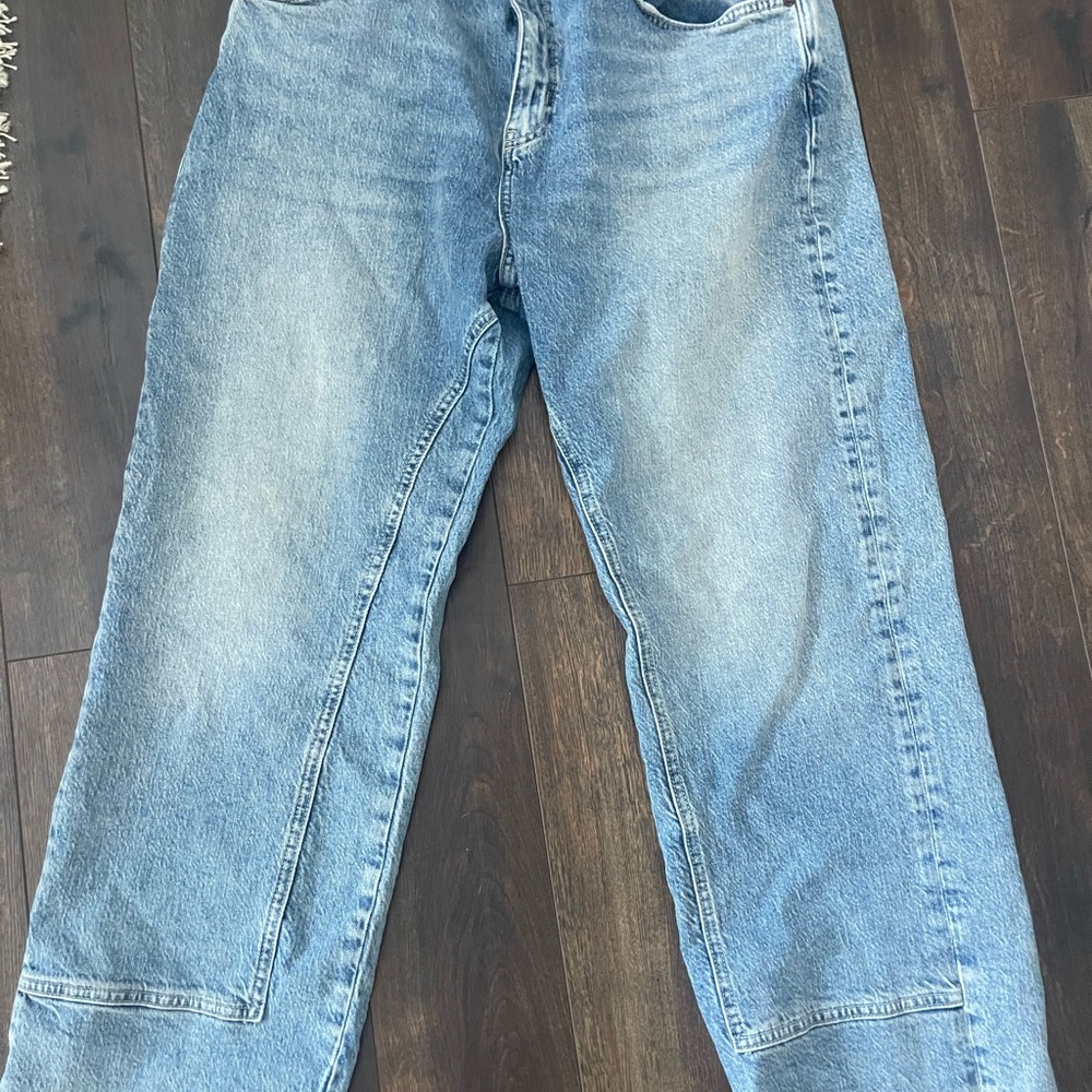 We The Free Light Blue Women's Relaxed Jeans